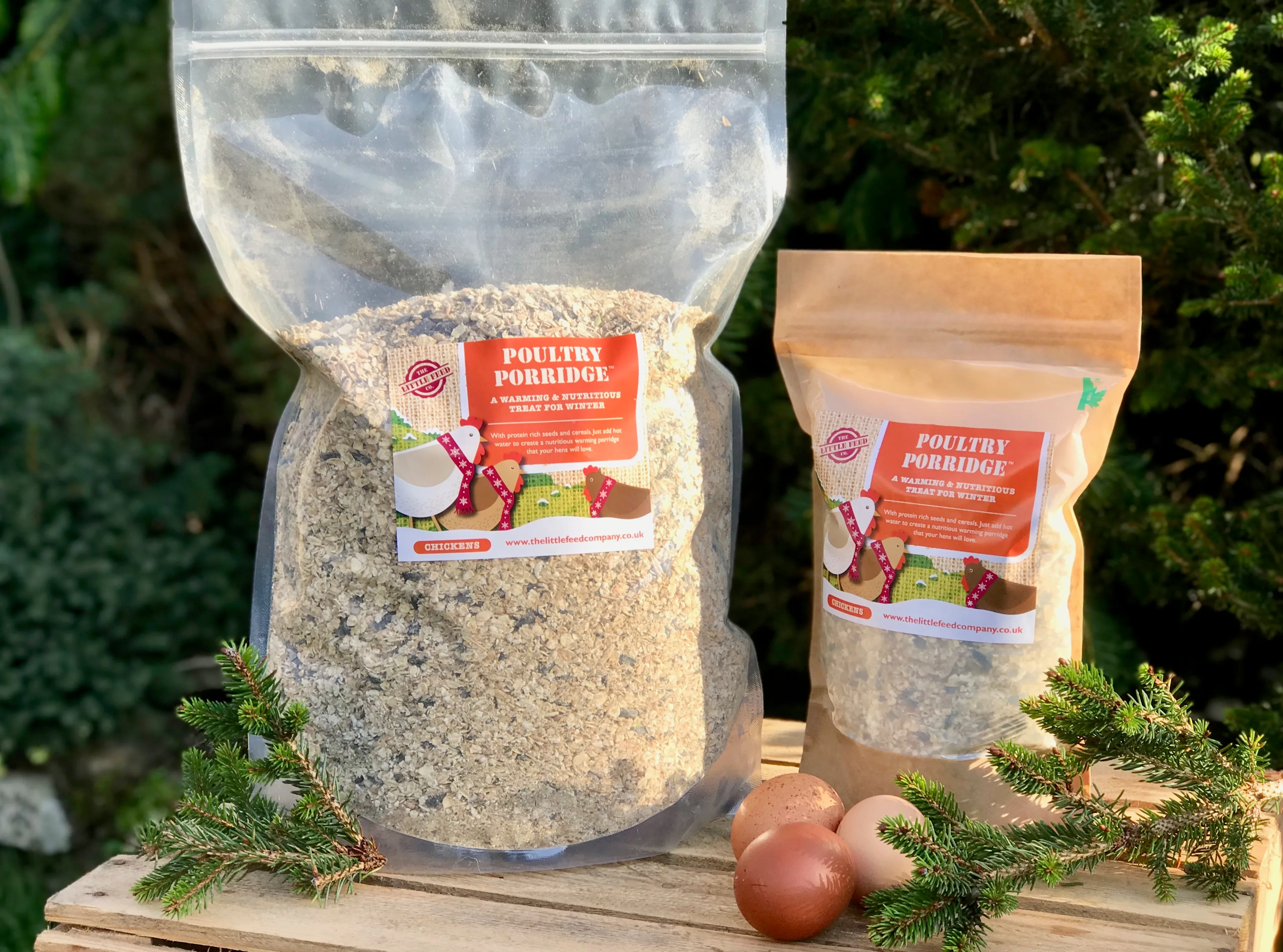 porridge for chickens